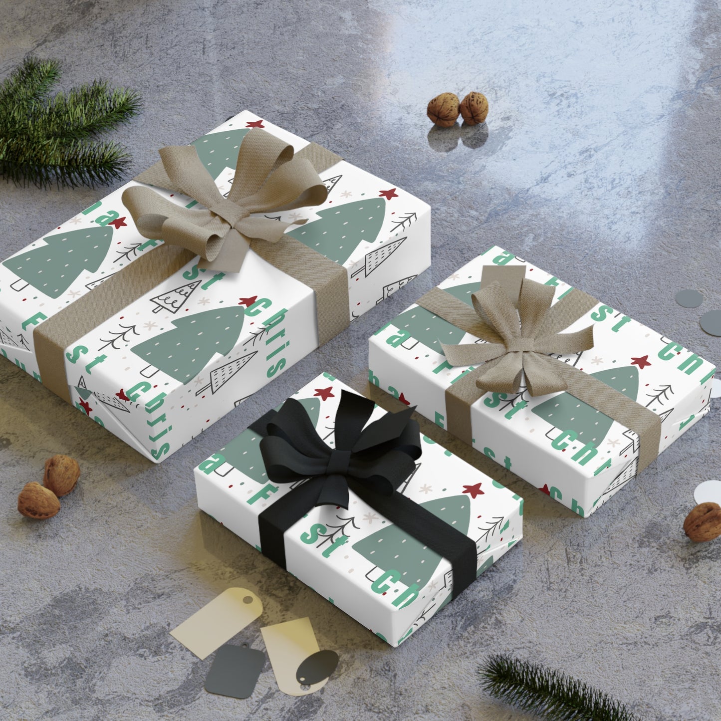 Gift Wrapping Paper Rolls, 1pc