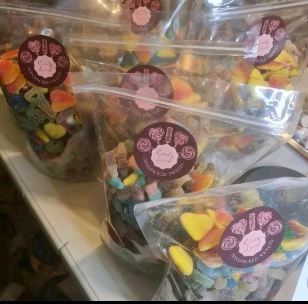 1kg Fizzy or Gummy mix